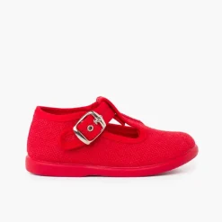 Menino Pisamonas Sapatos Pepito Linho Com Fivela