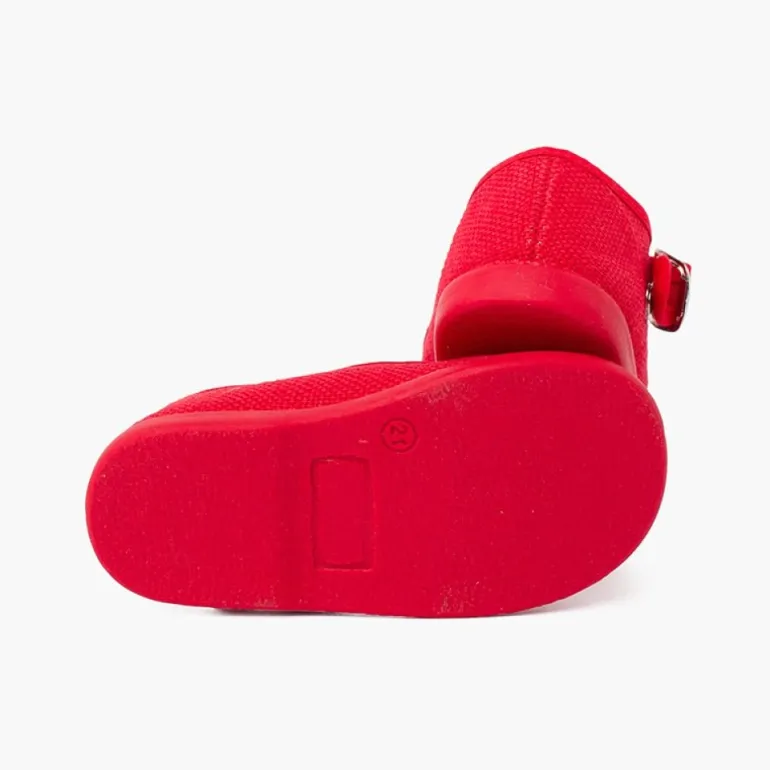 Menino Pisamonas Sapatos Pepito Linho Com Fivela