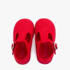 Menino Pisamonas Sapatos Pepito Linho Com Fivela