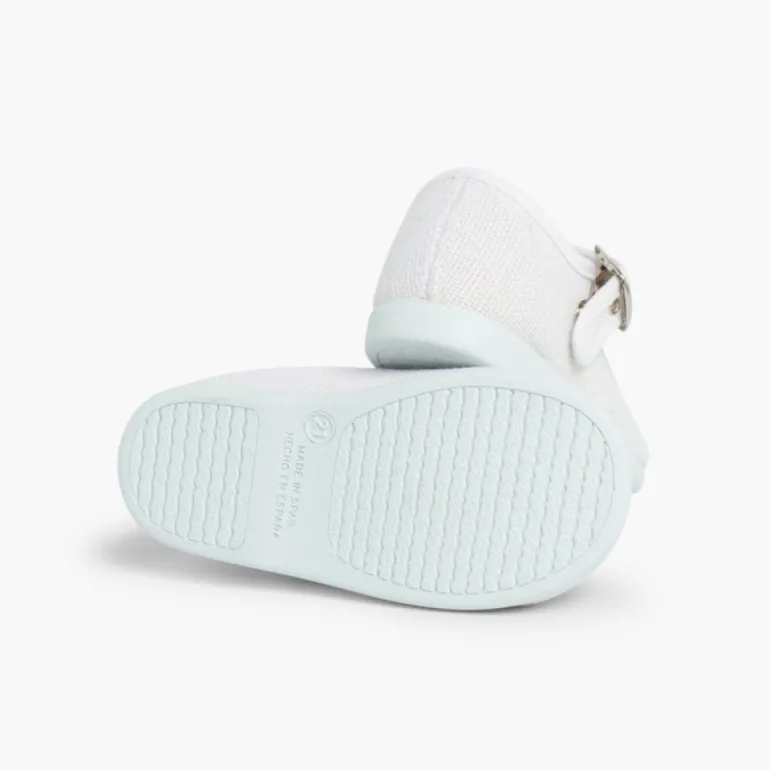 Menino Pisamonas Sapatos Pepito Linho Com Fivela