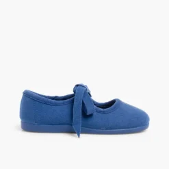 Menina Pisamonas Sapatos Tipo Camurca Nortenas Com Laco
