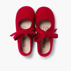 Menina Pisamonas Sapatos Tipo Camurca Nortenas Com Laco