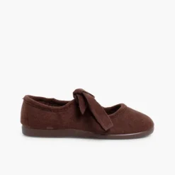 Menina Pisamonas Sapatos Tipo Camurca Nortenas Com Laco