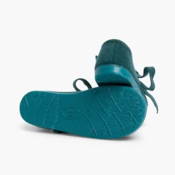 Menina Pisamonas Sapatos Tipo Camurca Nortenas Com Laco