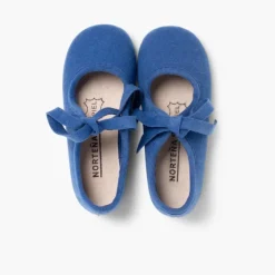 Menina Pisamonas Sapatos Tipo Camurca Nortenas Com Laco