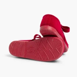 Menina Pisamonas Sapatos Tipo Camurca Nortenas Com Laco