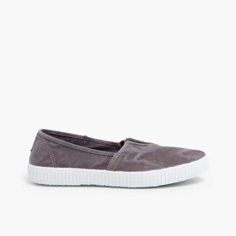 Menino Pisamonas Ténis Slip On Com Elastico